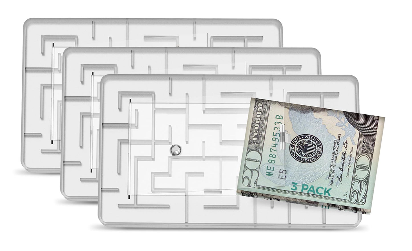 Money Puzzle Box (3 Pack) – Tech Tools: Unique Cash Gift Holder