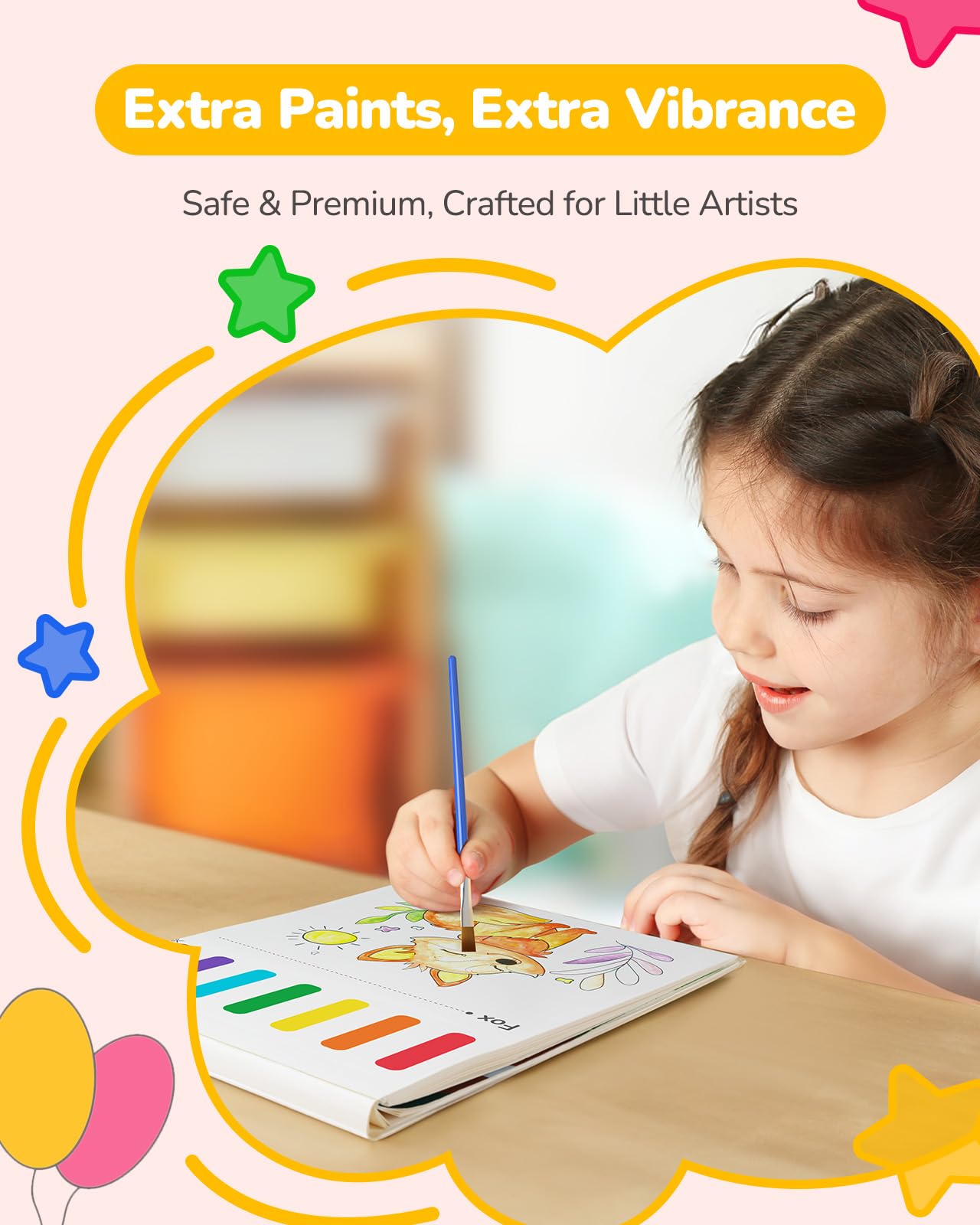 TECJOE 3-Pack Watercolor Coloring Books for Toddlers – Forest, Ocean, Princess & Dinosaur Themes