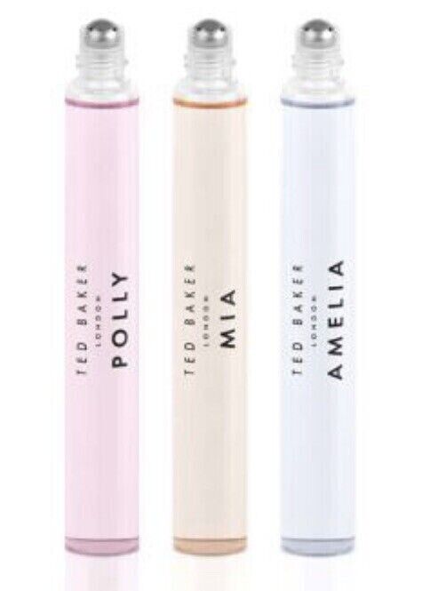 Ted Baker Trio Gift Set 15ml Mia EDT + 15ml Polly EDT + 15ml EDT Amelia