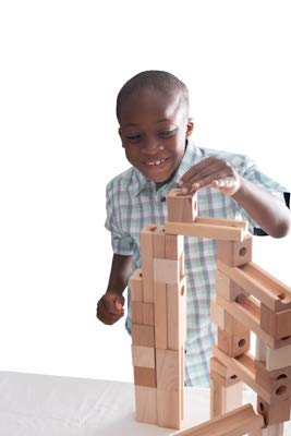 TEDCO Blocks & Marble Run for Kids 4+ | Handcrafted Hardwood Toy