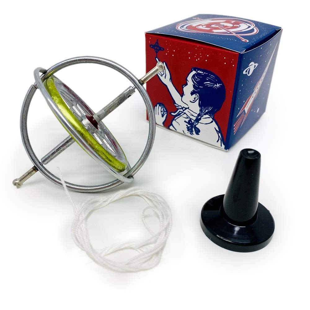 TEDCO Classic Gyroscope – Nostalgic Carton Edition | Made in USA | STEM Toy Since 1917