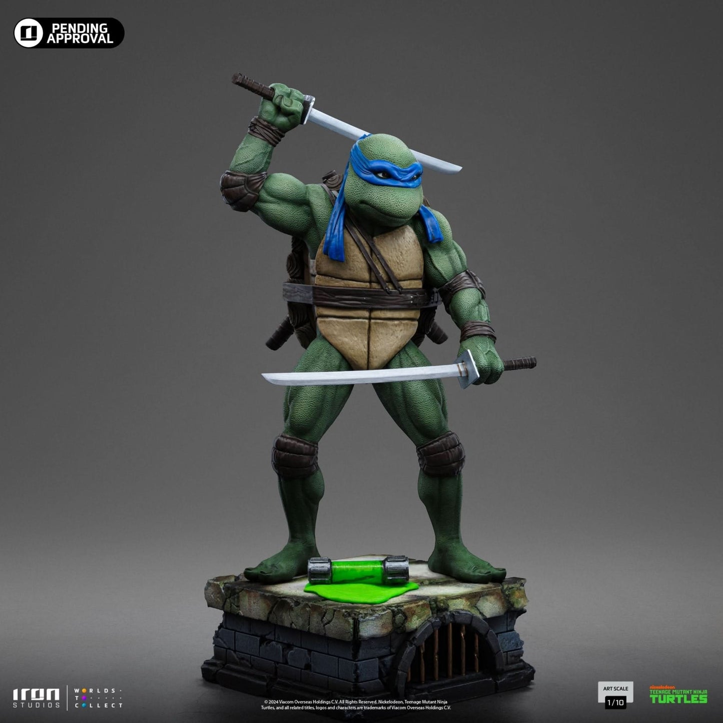 Statue Leonardo - TMNT Movie - Art Scale 1/10 - Iron Studios