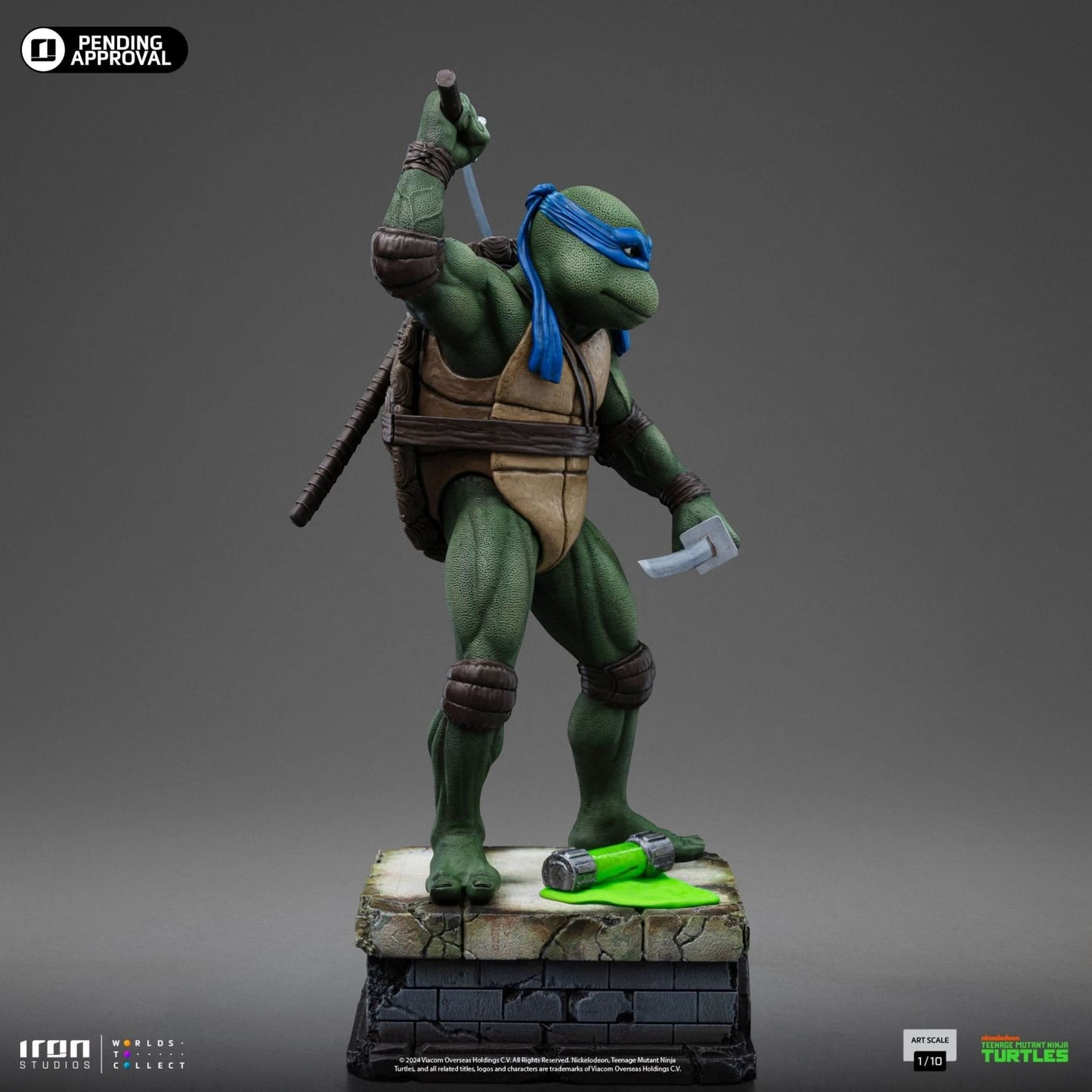 Statue Leonardo - TMNT Movie - Art Scale 1/10 - Iron Studios