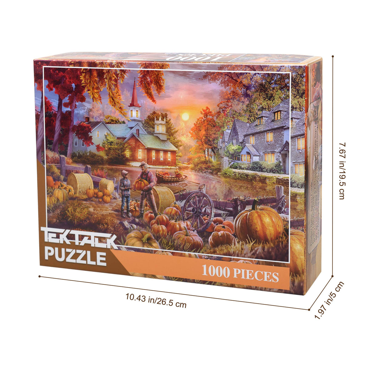Tektalk Harvest 1000-Piece Jigsaw Puzzle – Teens & Adults