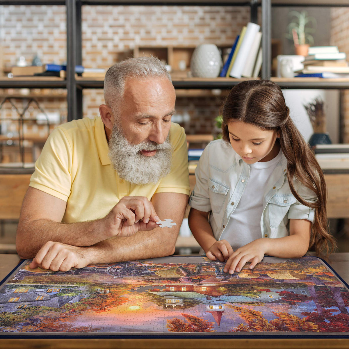 Tektalk Harvest 1000-Piece Jigsaw Puzzle – Teens & Adults