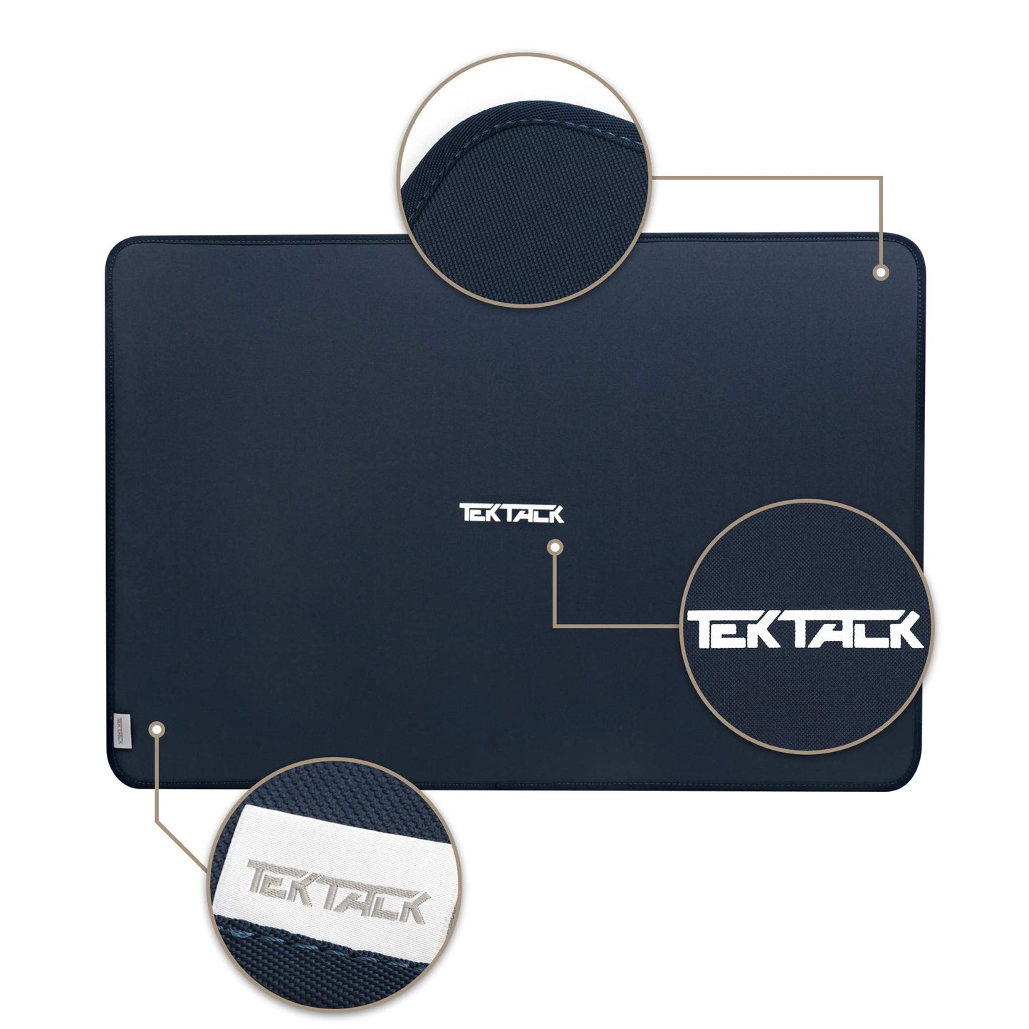 Tektalk Jigsaw Puzzle Board – Portable Puzzle Mat with Dustproof Cover (Up to 1000 Pieces, Gray)