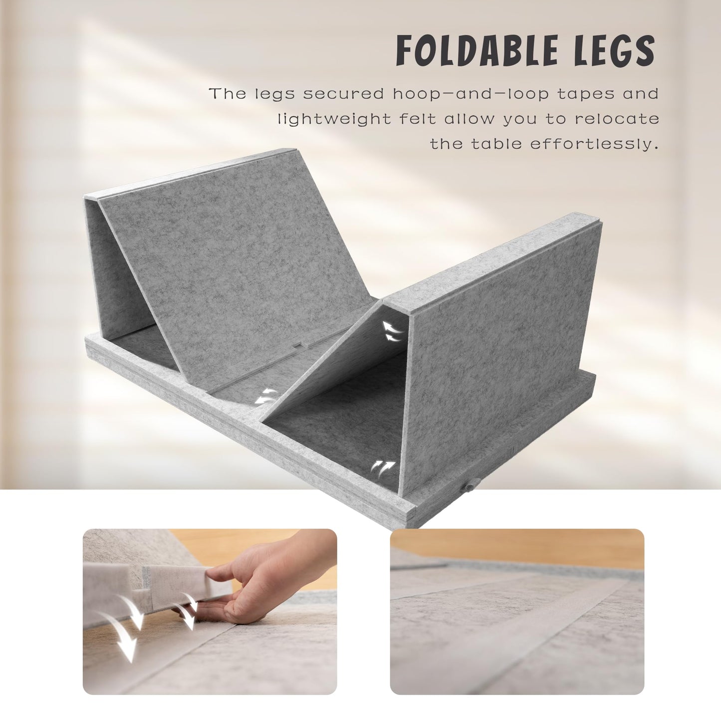 Tektalk Felt Jigsaw Puzzle Board with 5 Drawers – Portable Puzzle Table for 1500-Piece Puzzles