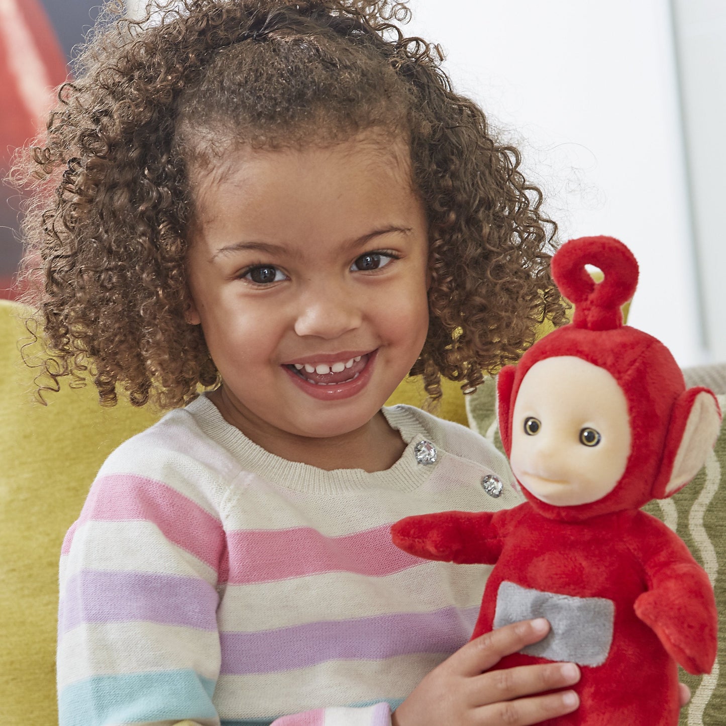 Teletubbies Talking Po 8-Inch Soft Plush Toy – Interactive Cuddly Friend