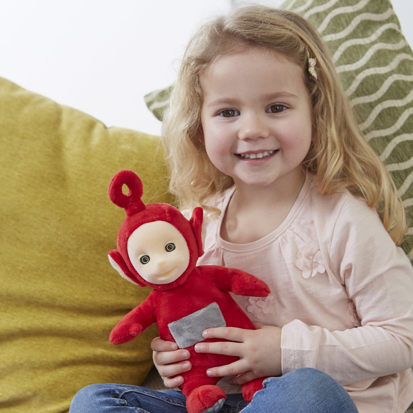 Teletubbies Talking Po 8-Inch Soft Plush Toy – Interactive Cuddly Friend