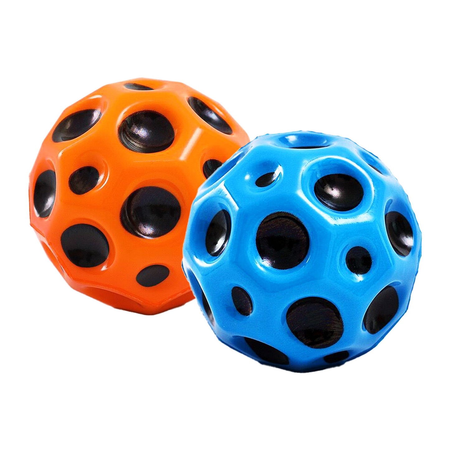 Tendry Moon Ball – Extreme High-Bounce Moon-Shaped Ball (2 Pack)