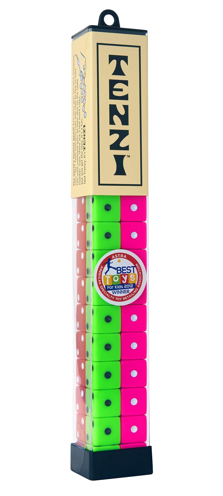 TENZI Dice Party Game - Fast Family Fun with 40 Dice & Storage Tube