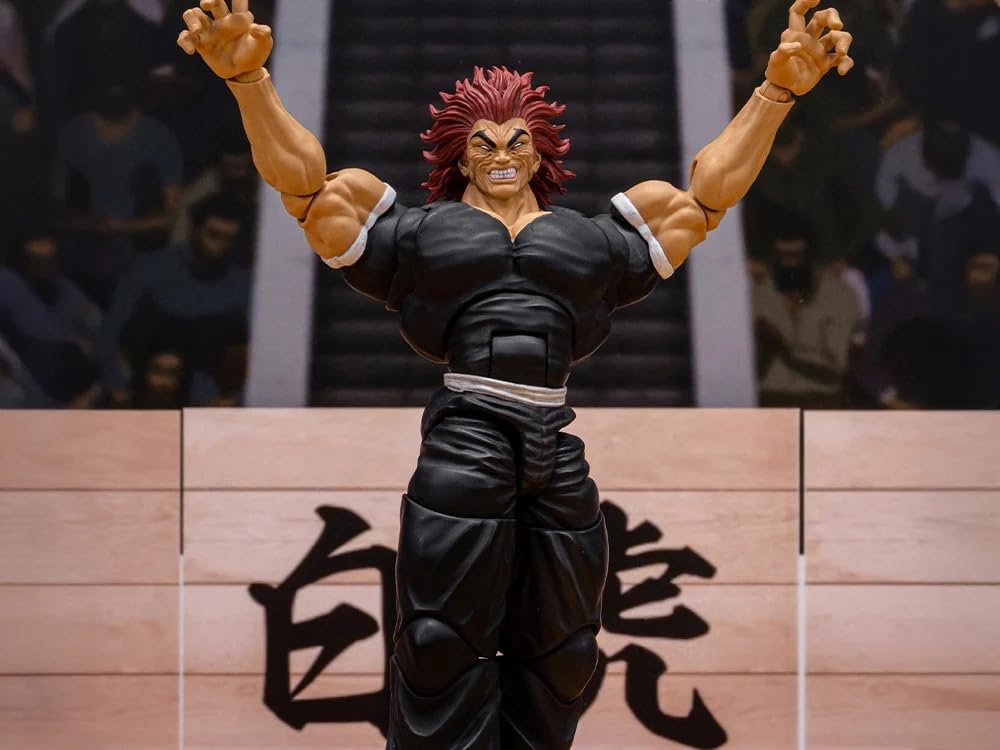 Testbrands Storm Arena Yujiro Hanma 1/12 Scale Collector Action Figure – Interchangeable Heads & Hands