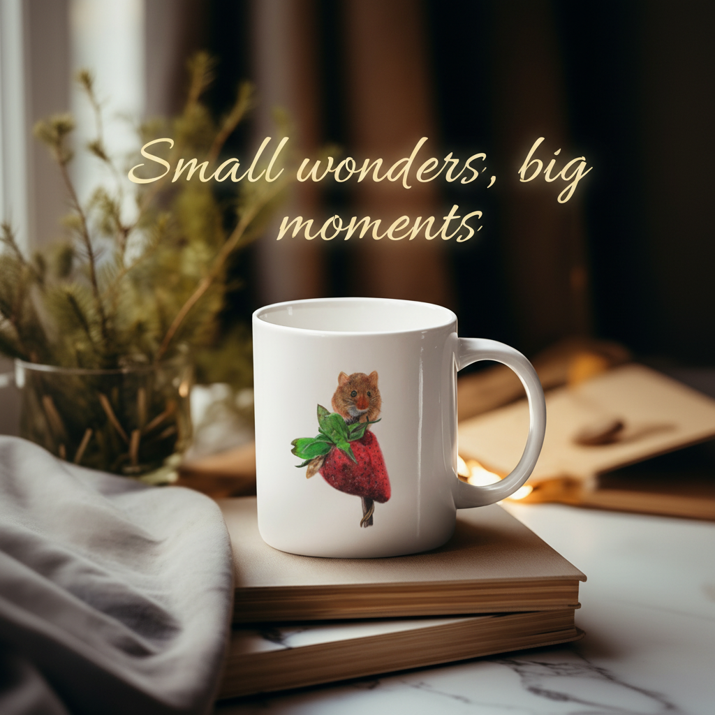 Harvest Mouse Mug – Inspired by Nature