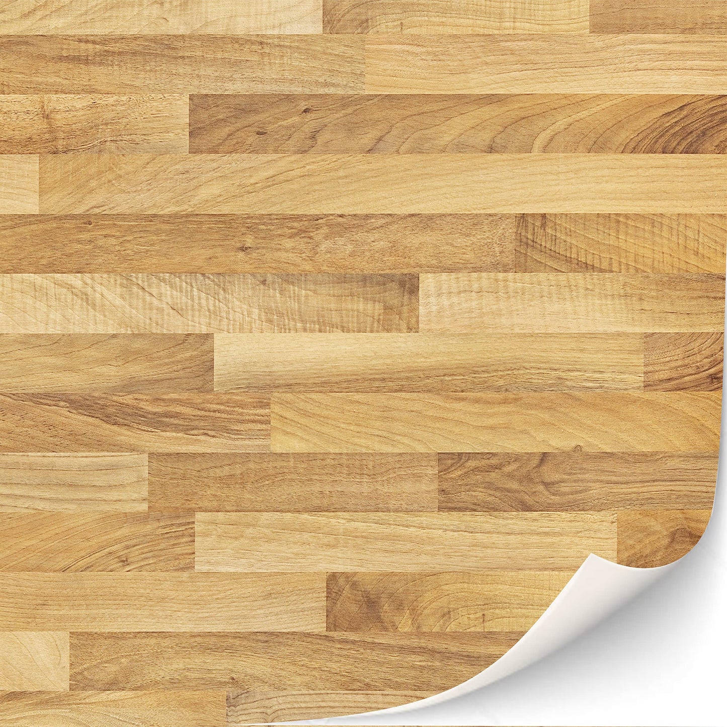 TexturKontor 3 Sheets Self-Adhesive Dollhouse Flooring – Oak Wood, 1:12 Scale