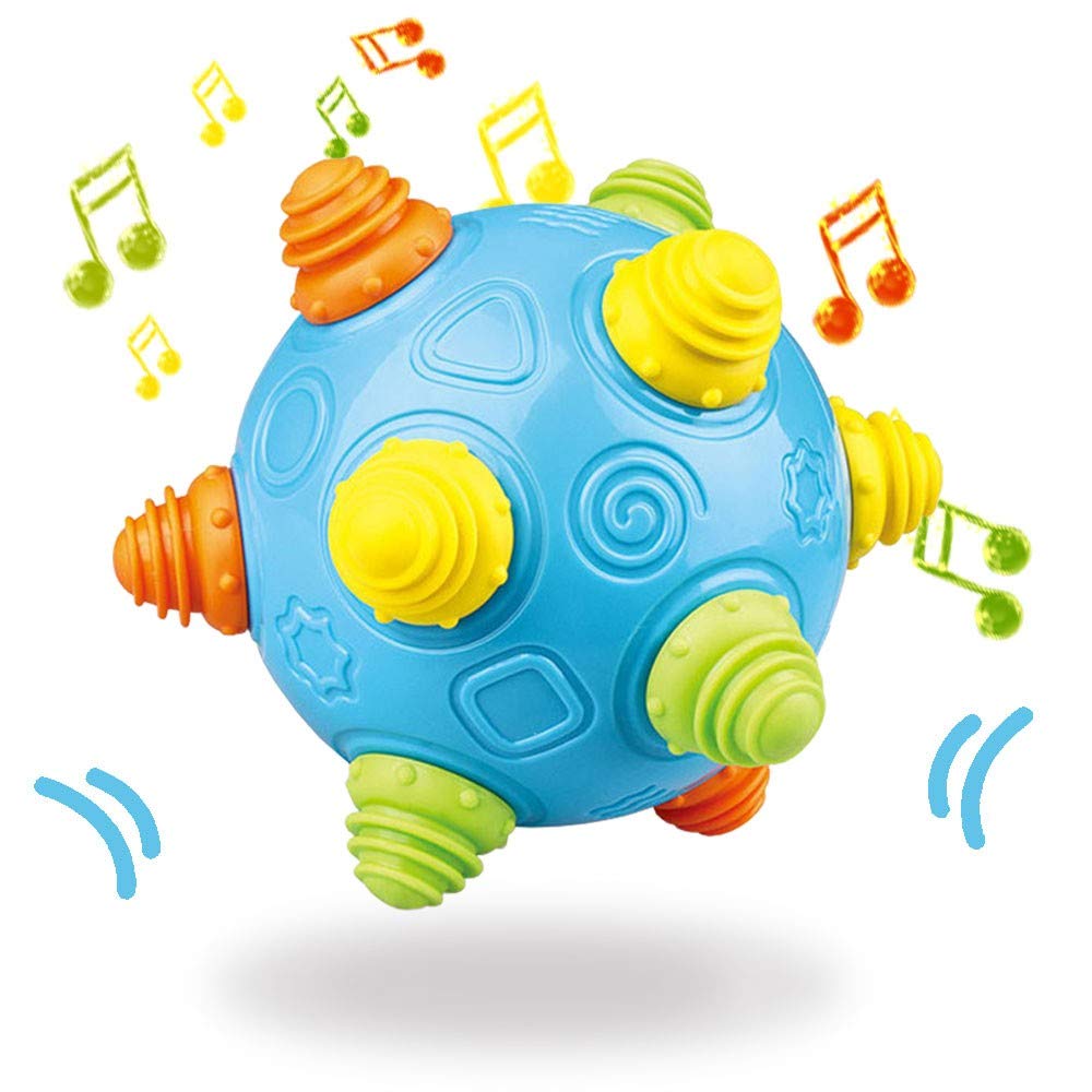 Teytoy Baby Music Shake Dancing Ball Toy – BPA Free, Sensory Ball