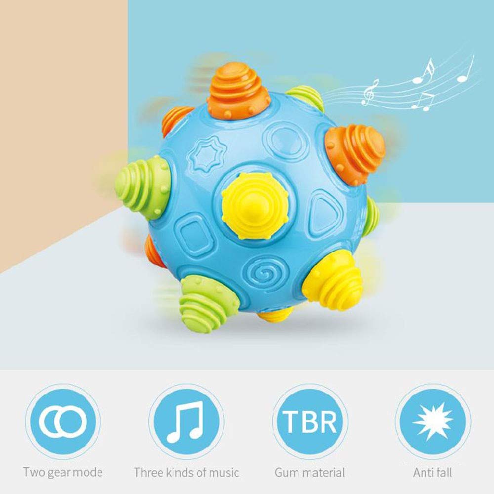 Teytoy Baby Music Shake Dancing Ball Toy – BPA Free, Sensory Ball