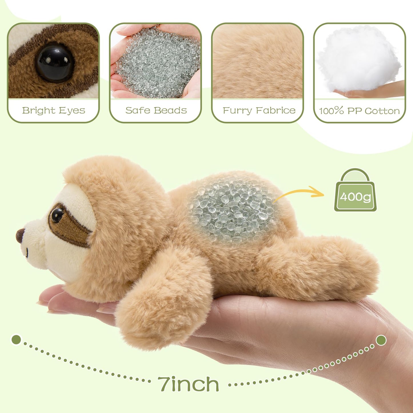 Tezituor 6 Pcs Woodland Plush Set – 7-Inch Stuffed Animals Bulk