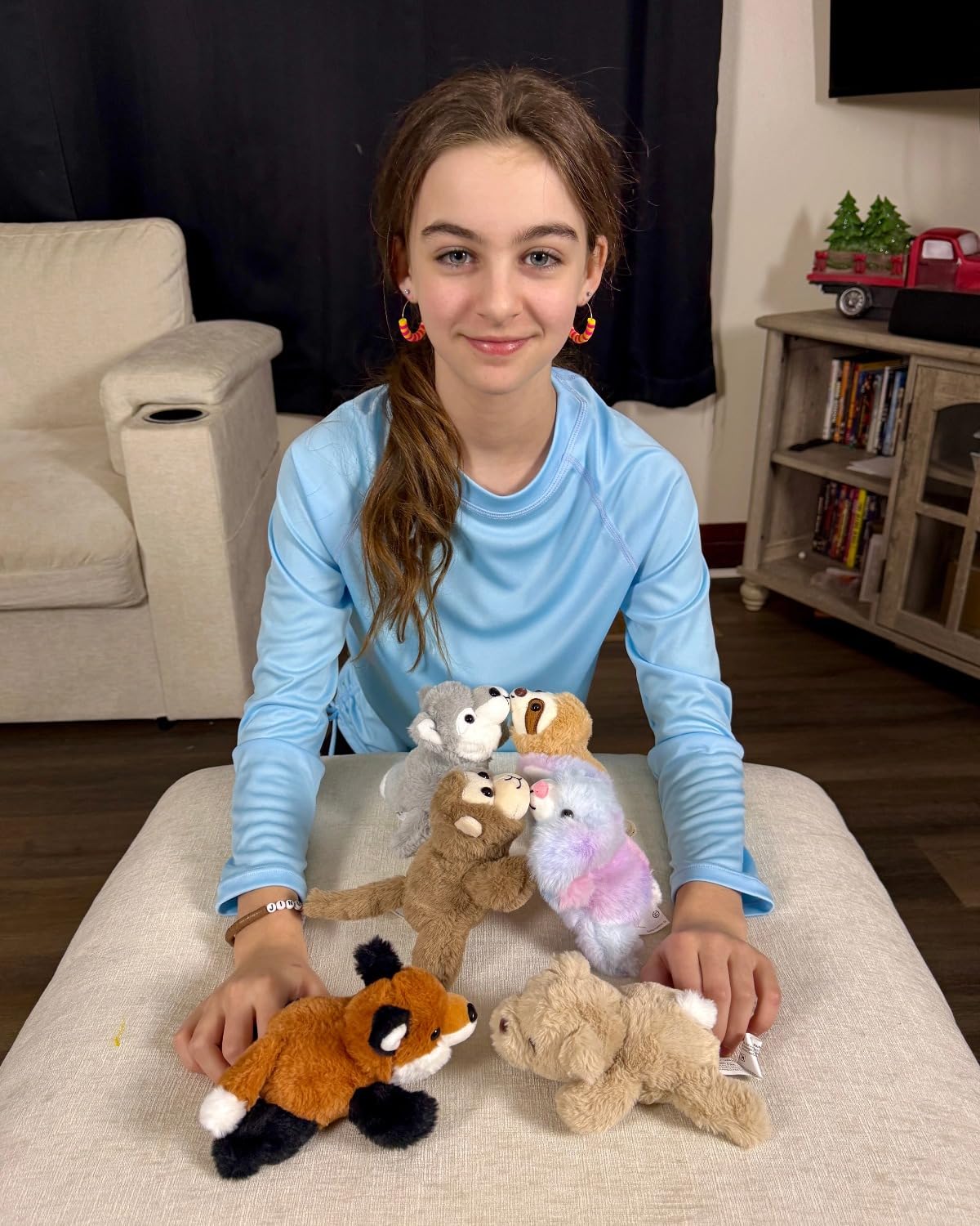 Tezituor 6 Pcs Woodland Plush Set – 7-Inch Stuffed Animals Bulk