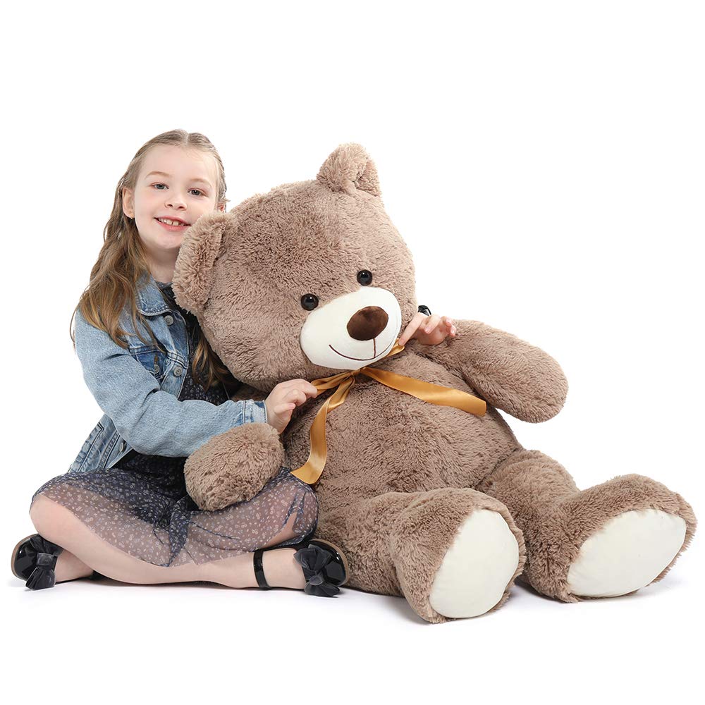 Tezituor Big Teddy Bear - 40'' Giant Plush Toy for Kids & Adults | Life-Size Gift