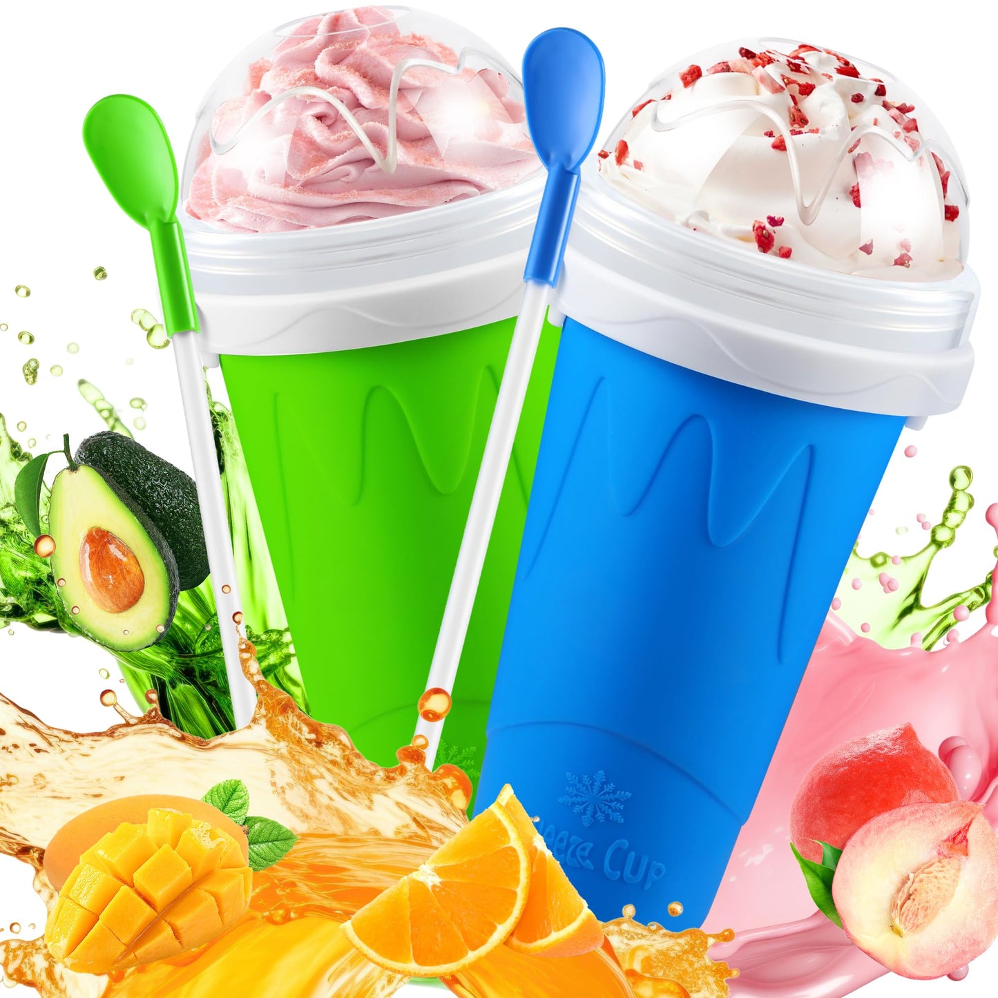 tgosomt Slushie Cup – Quick Freeze Slushy Maker for Kids & Teens | Fun Gift & Party Favors