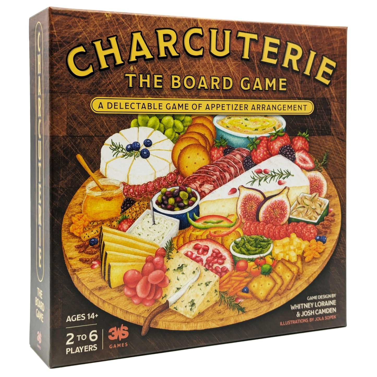 Charcuterie: The Board Game by Th3rd World Studios - Strategy Game for 2-6 Players (Ages 14+)