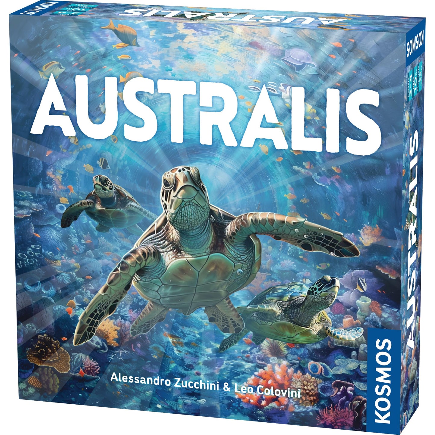 Australis by Thames & Kosmos – DICE Drafting Game for 2-4 Players | Ages 10+ | 60 Minute Playtime