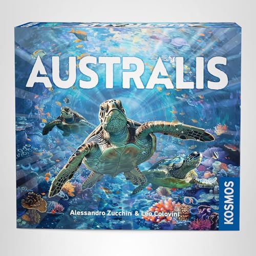 Australis by Thames & Kosmos – DICE Drafting Game for 2-4 Players | Ages 10+ | 60 Minute Playtime