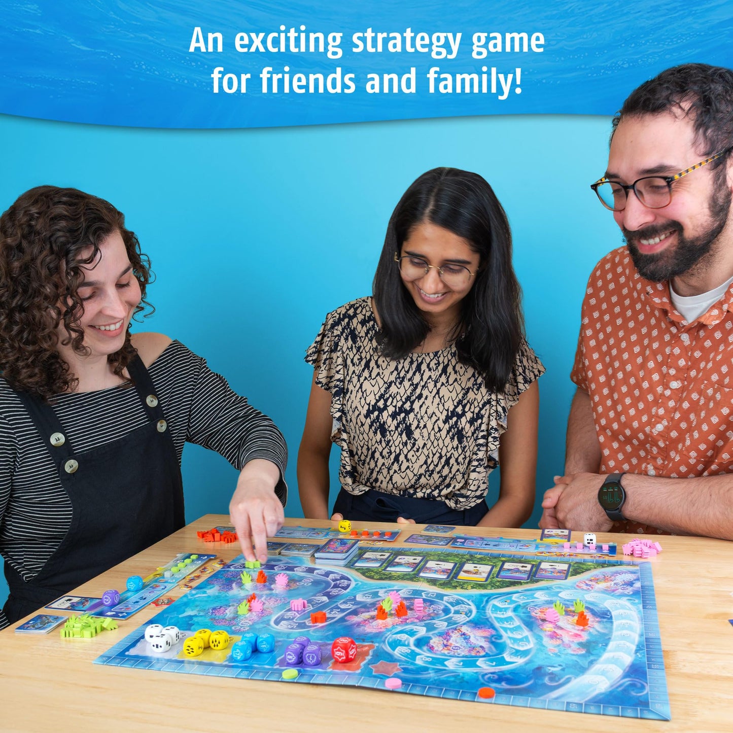 Australis by Thames & Kosmos – DICE Drafting Game for 2-4 Players | Ages 10+ | 60 Minute Playtime