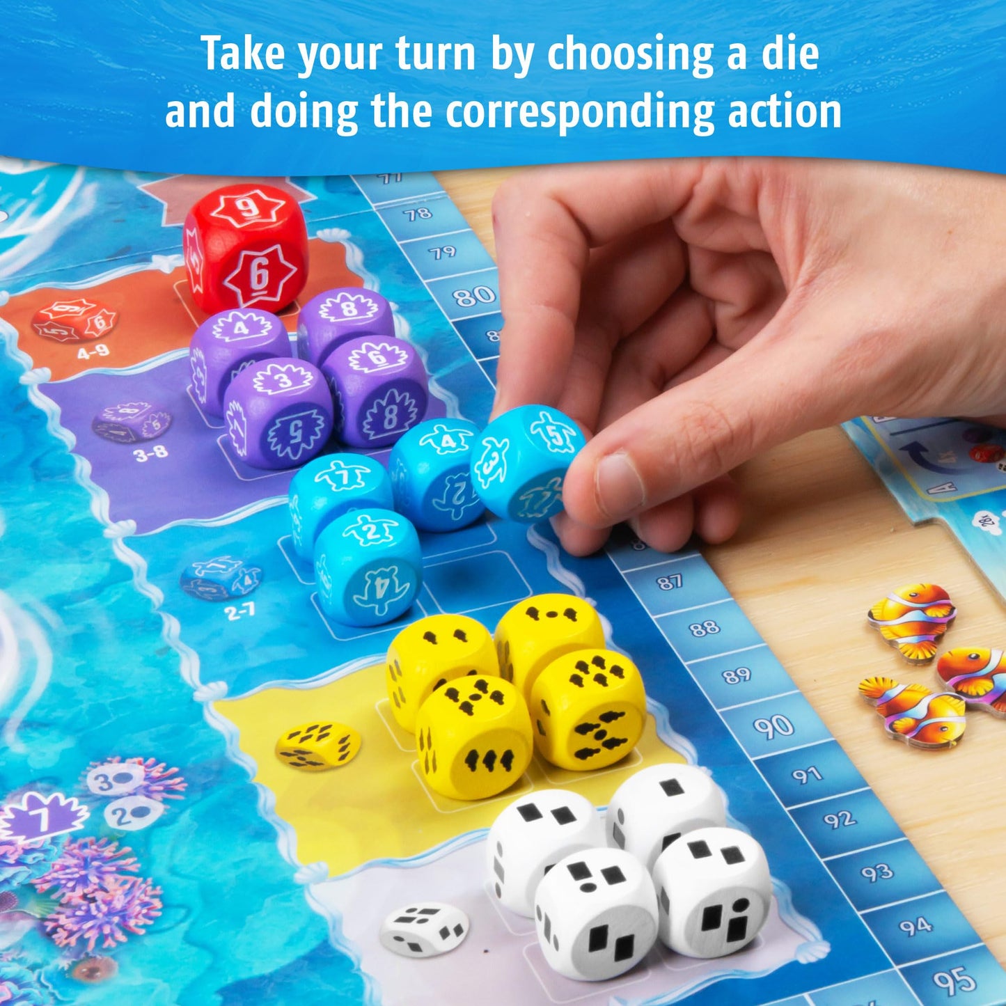 Australis by Thames & Kosmos – DICE Drafting Game for 2-4 Players | Ages 10+ | 60 Minute Playtime