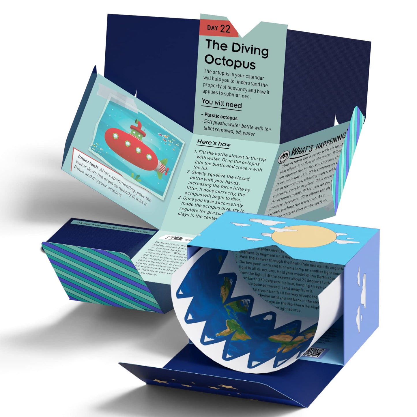 Thames & Kosmos Science Advent Calendar – 24 Daily STEM Experiments in Chemistry, Biology & Physics