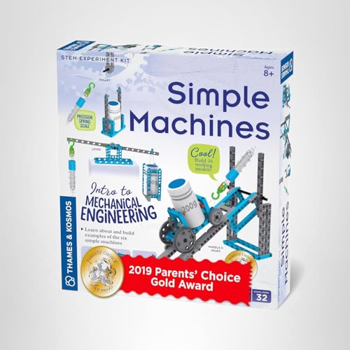 Thames & Kosmos Simple Machines Kit – Build 26 Models to Explore 6 Classic Machines