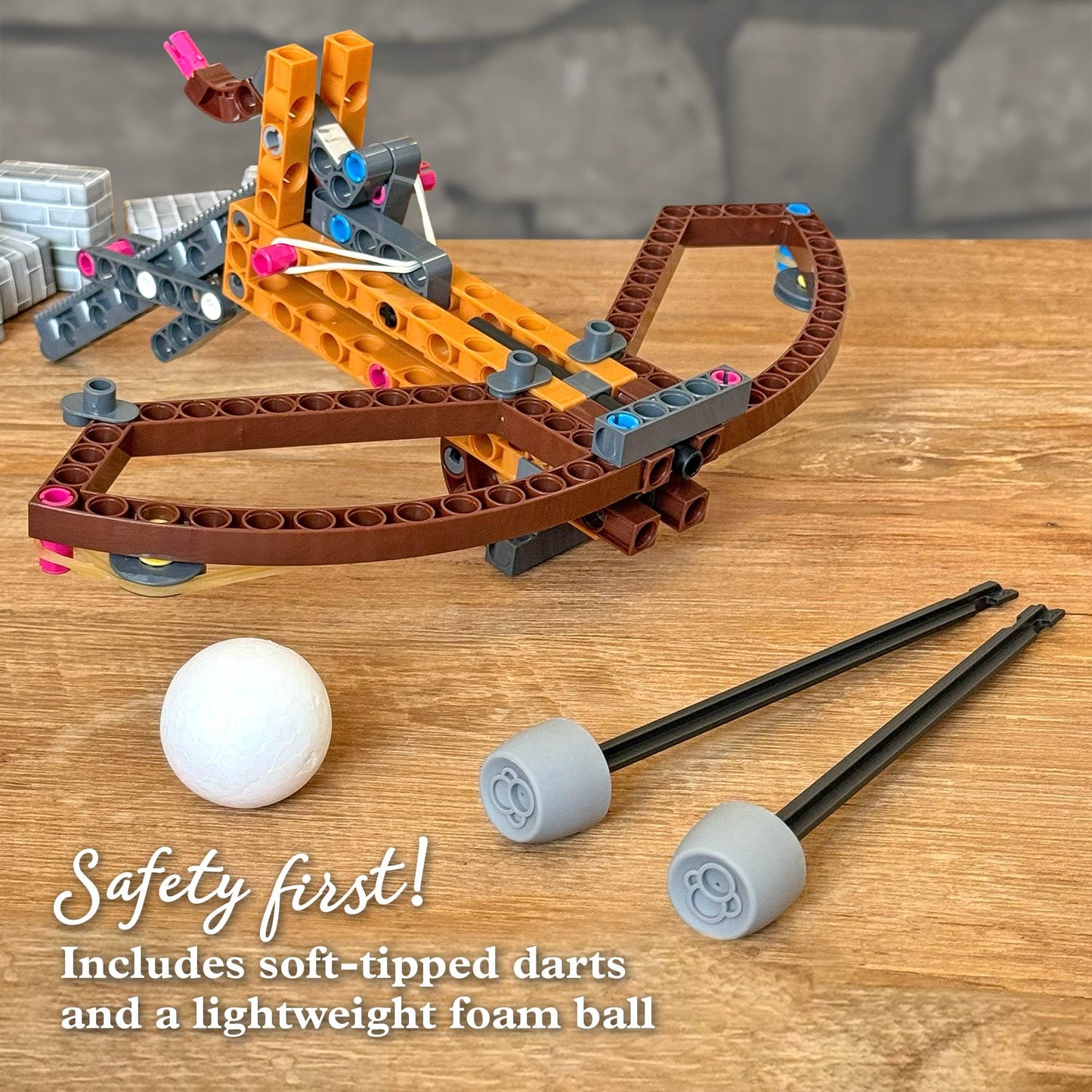 Thames & Kosmos Catapult Engineering STEM Maker Kit – Build 6 Medieval Machines