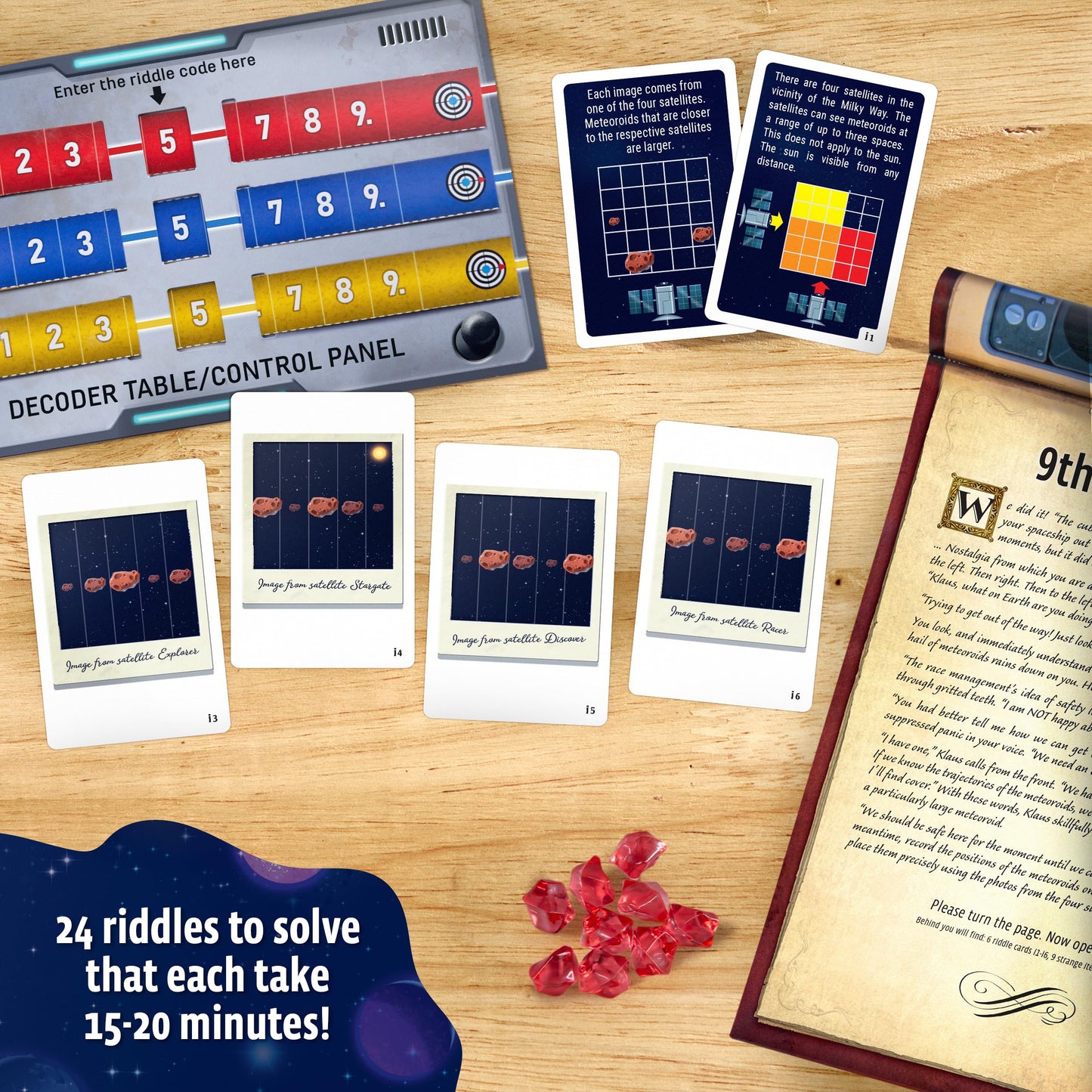 EXIT: The Game Advent Calendar – The Intergalactic Race | Thames & Kosmos