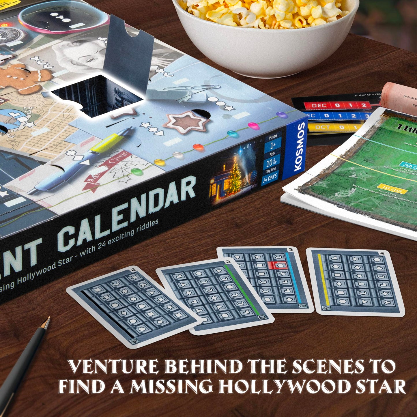 EXIT: The Game Advent Calendar — Missing Hollywood Star | Thames & Kosmos