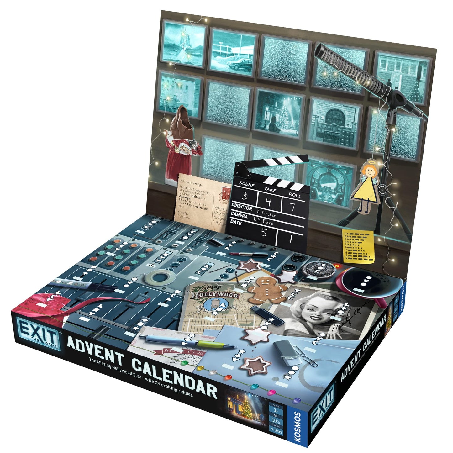 EXIT: The Game Advent Calendar — Missing Hollywood Star | Thames & Kosmos