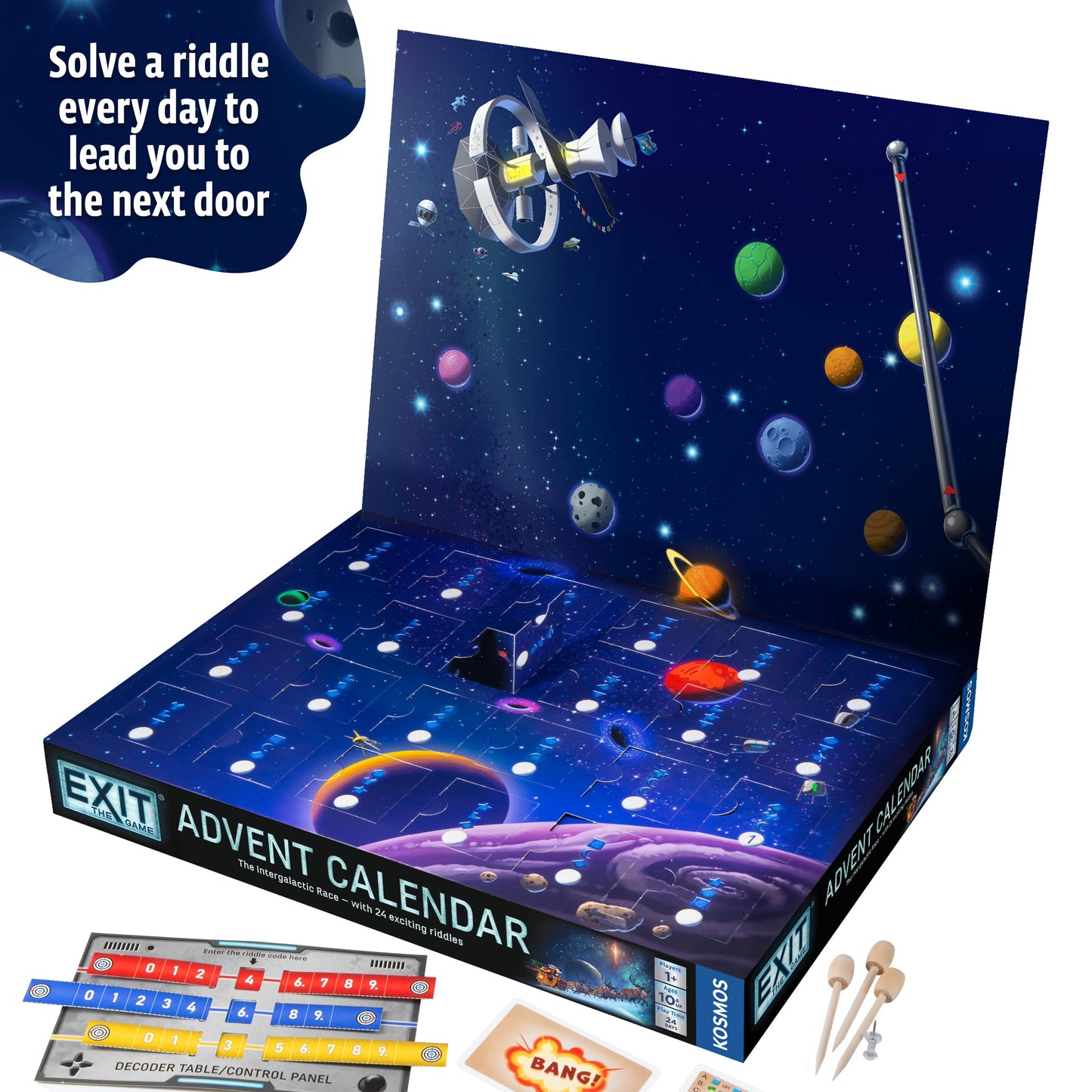 EXIT: The Game Advent Calendar – The Intergalactic Race | Thames & Kosmos
