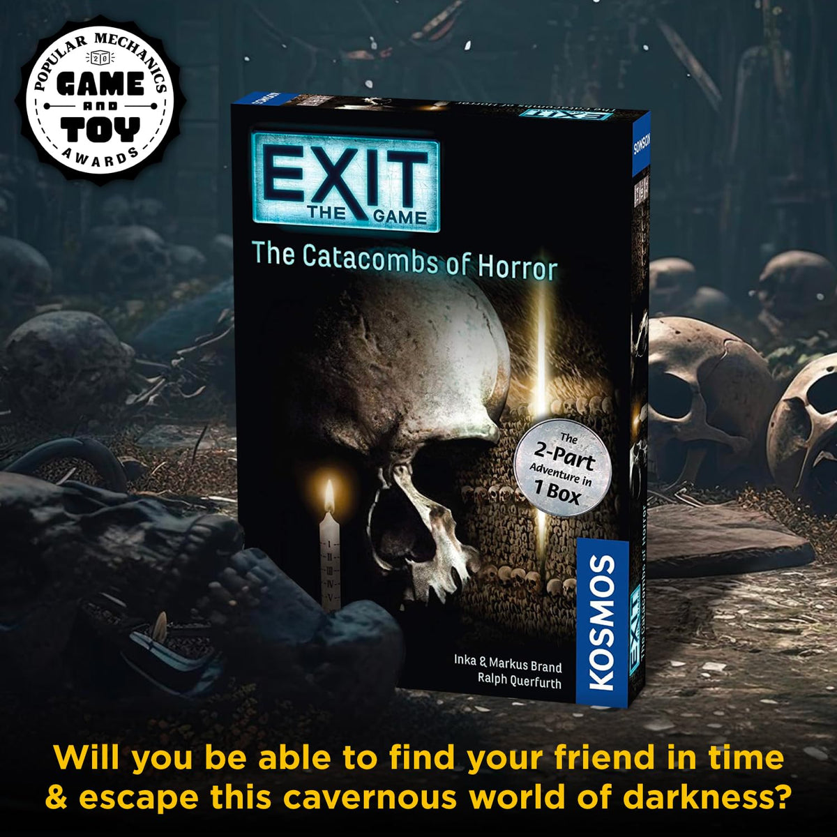 EXIT: The Game Catacombs of Horror - Two-Part Escape by Thames Kosmos