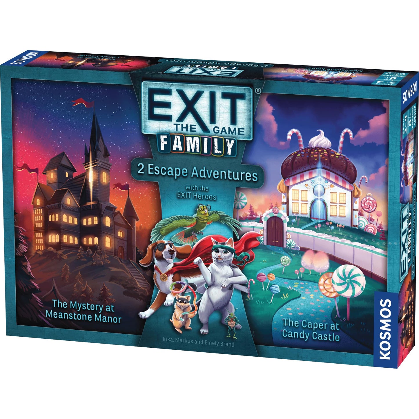 EXIT: The Game Family Edition – 2 Adventures for 2-4 Players | At-Home Cooperative Mystery