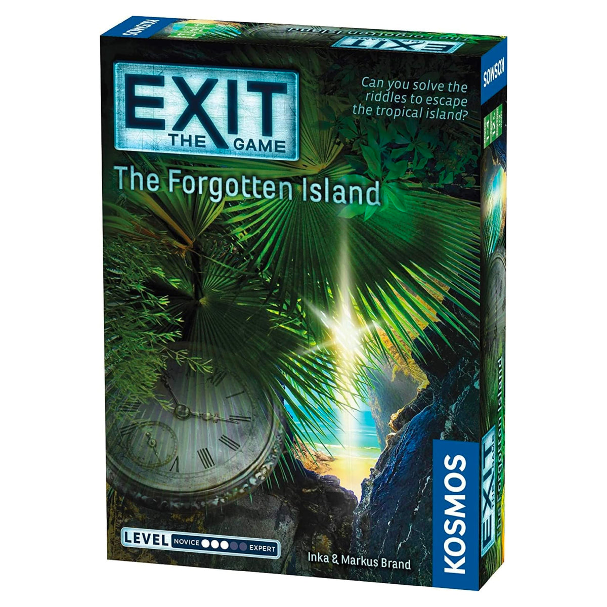 Thames & Kosmos EXIT: The Game – The Forgotten Island | At-Home Escape Room for 1–4 Players