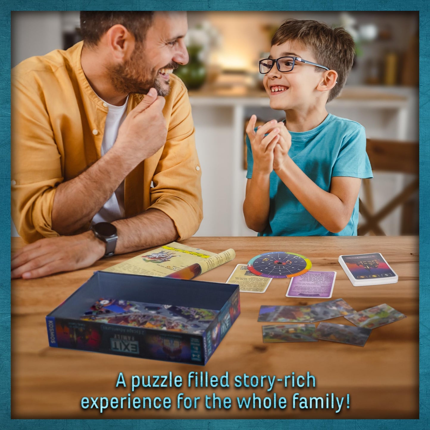 EXIT: The Game Family Edition – 2 Adventures for 2-4 Players | At-Home Cooperative Mystery