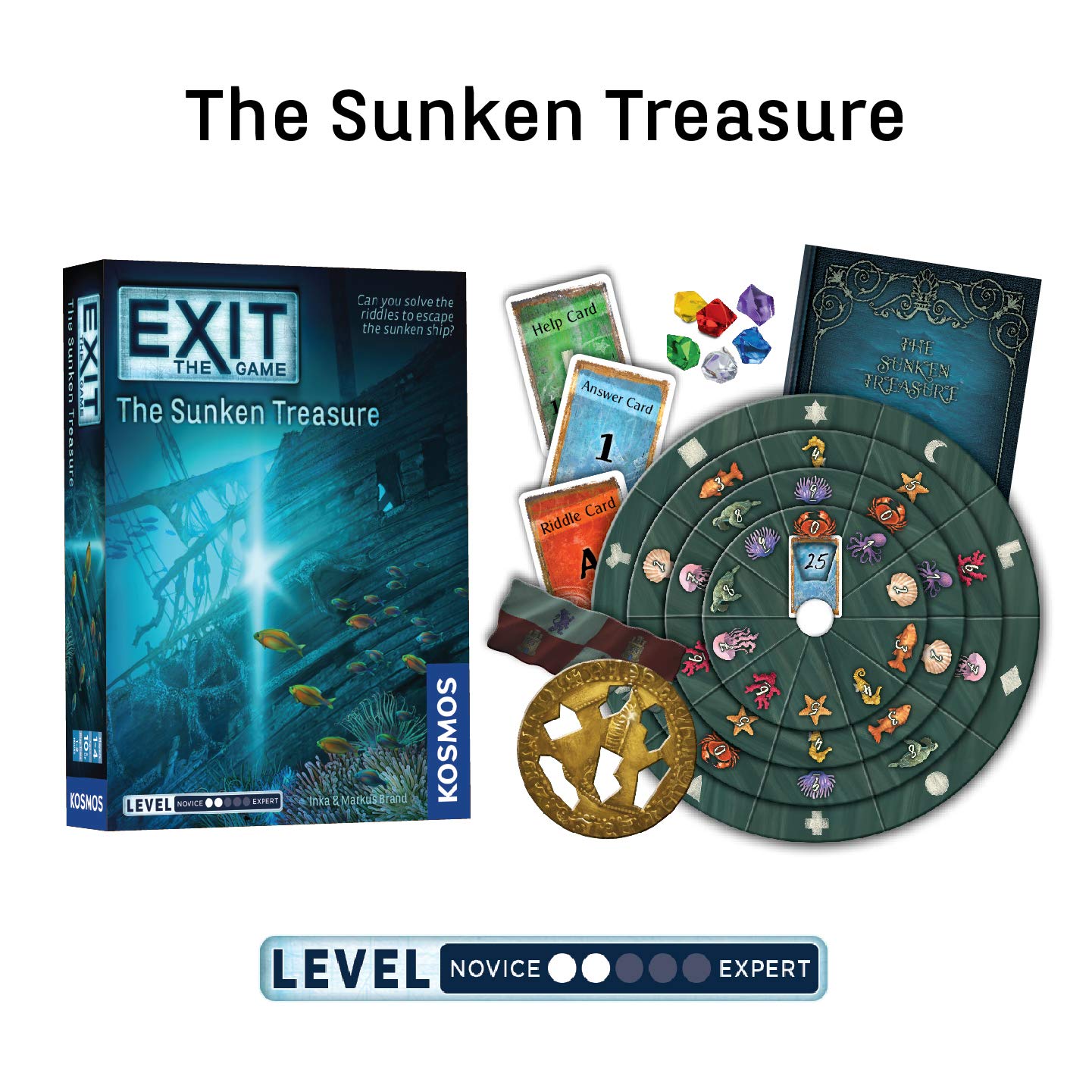 EXIT: The Game 4-Pack Escape Room Bundle – Thames & Kosmos (1-4 Players, Ages 10+)
