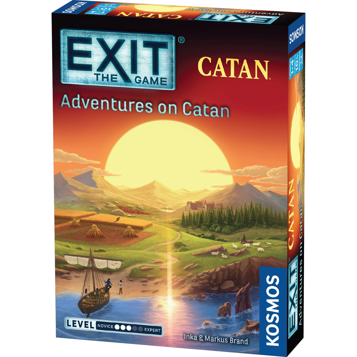 EXIT: The Game Adventures on Catan — Cooperative Escape Room by Thames & Kosmos (1–4 Players)