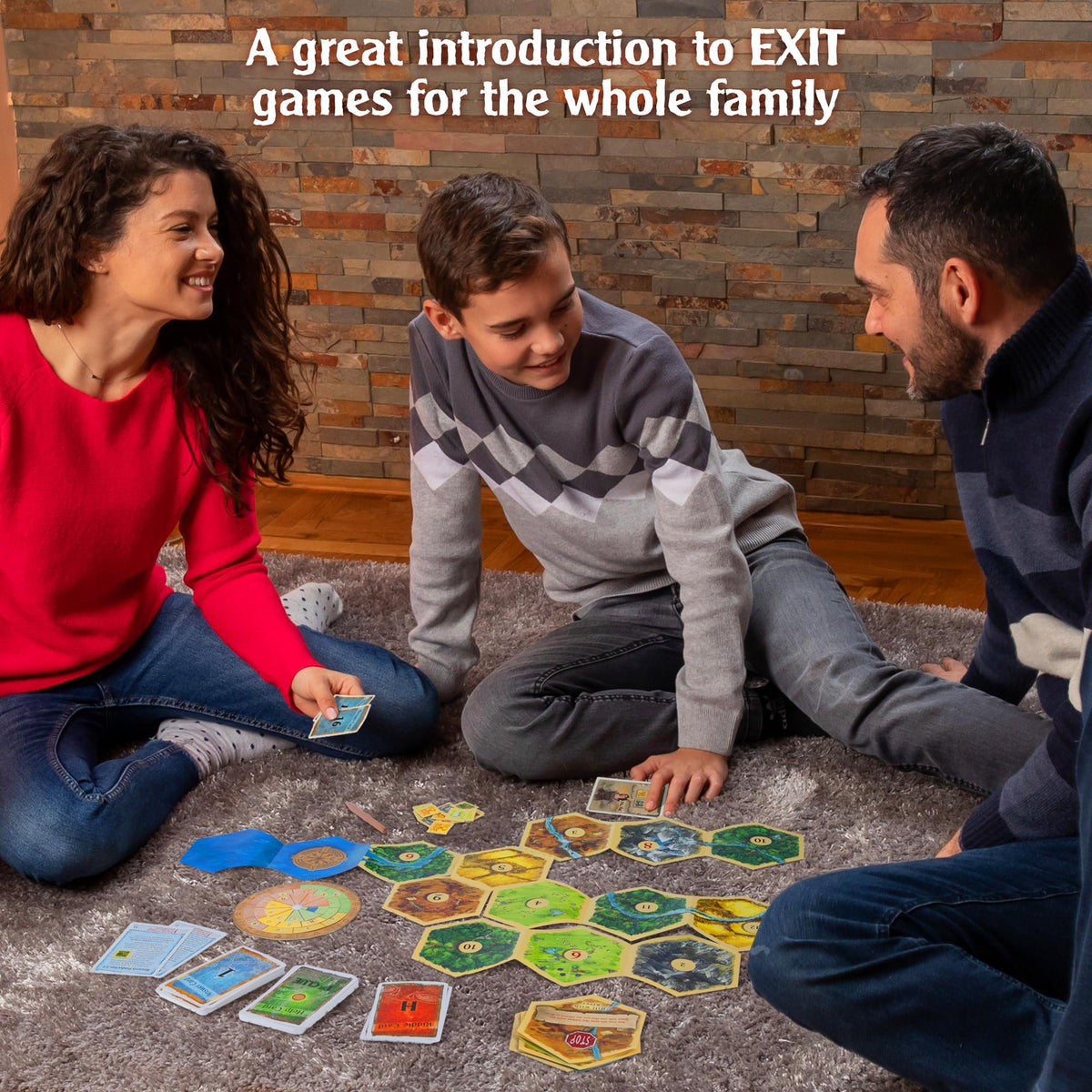 EXIT: The Game Adventures on Catan — Cooperative Escape Room by Thames & Kosmos (1–4 Players)