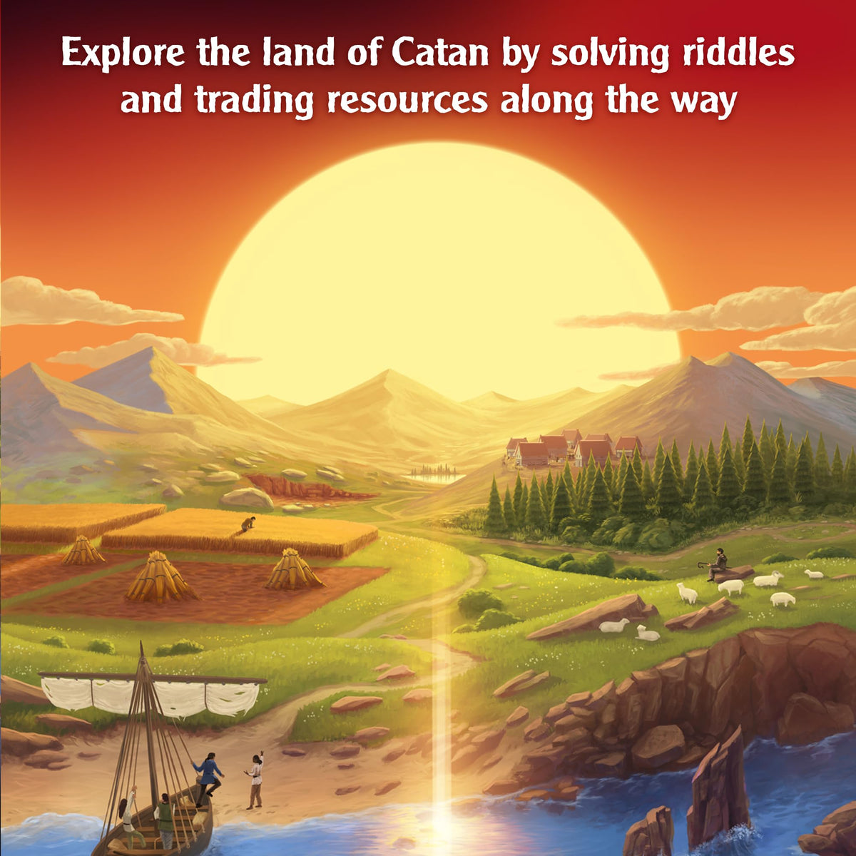 EXIT: The Game Adventures on Catan — Cooperative Escape Room by Thames & Kosmos (1–4 Players)