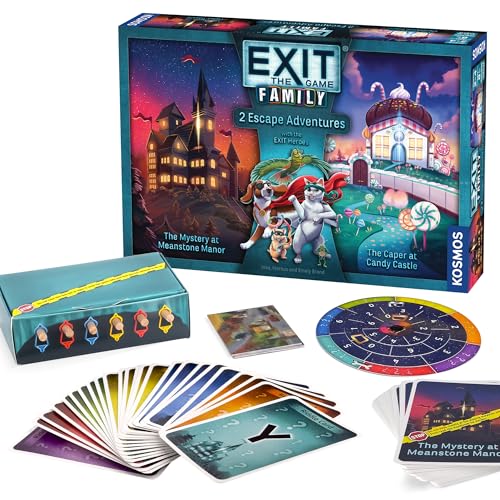 EXIT: The Game Family Edition – 2 Adventures for 2-4 Players | At-Home Cooperative Mystery
