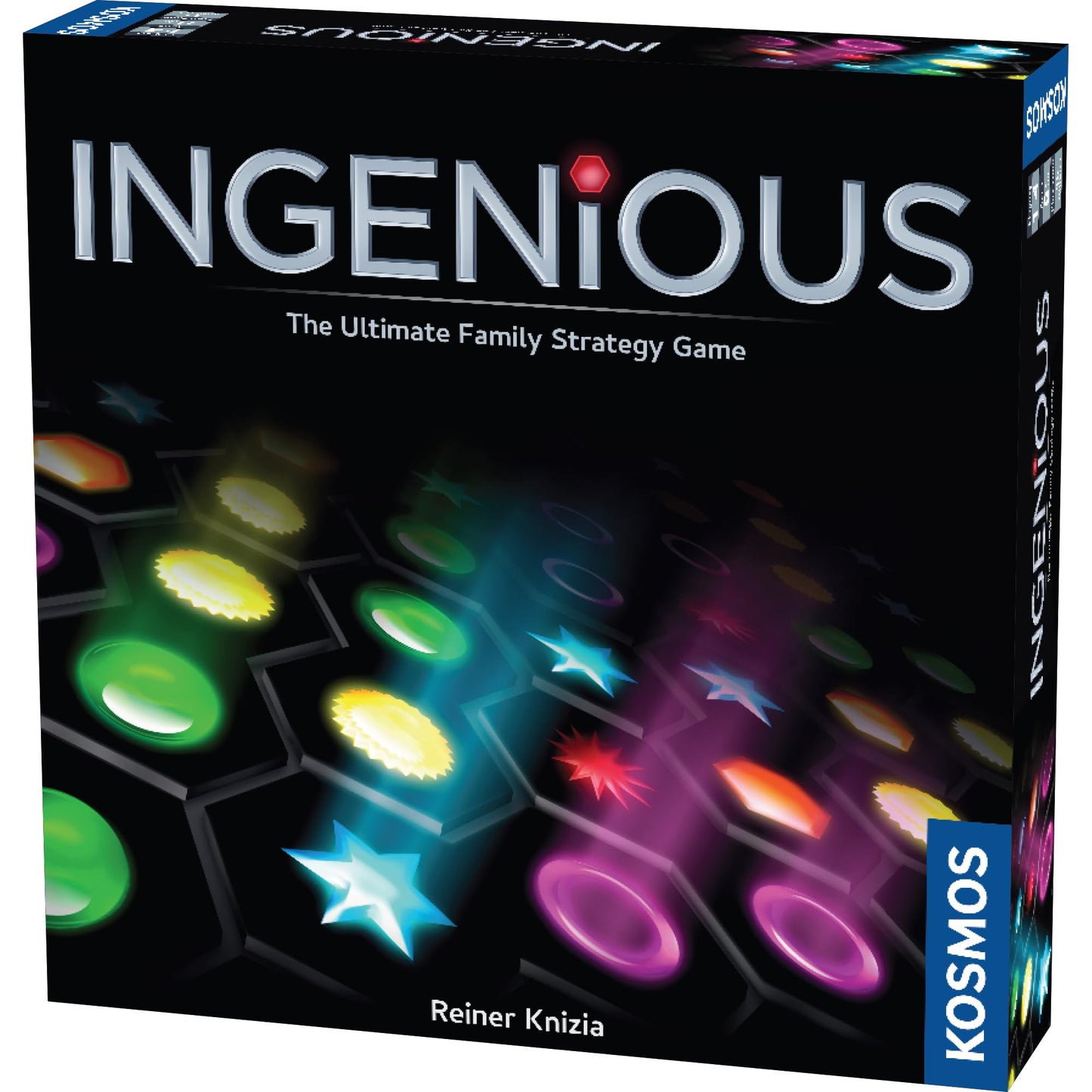 Thames & Kosmos Ingenious | Ultimate Family Strategy Game for 1–4 Players | Spiel Des Jahres Nominee