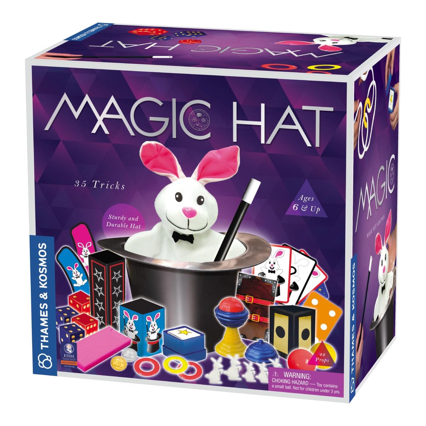 Thames & Kosmos Magic Hat with 35 Tricks | 24-page Full-Color Guide | Ages 6+