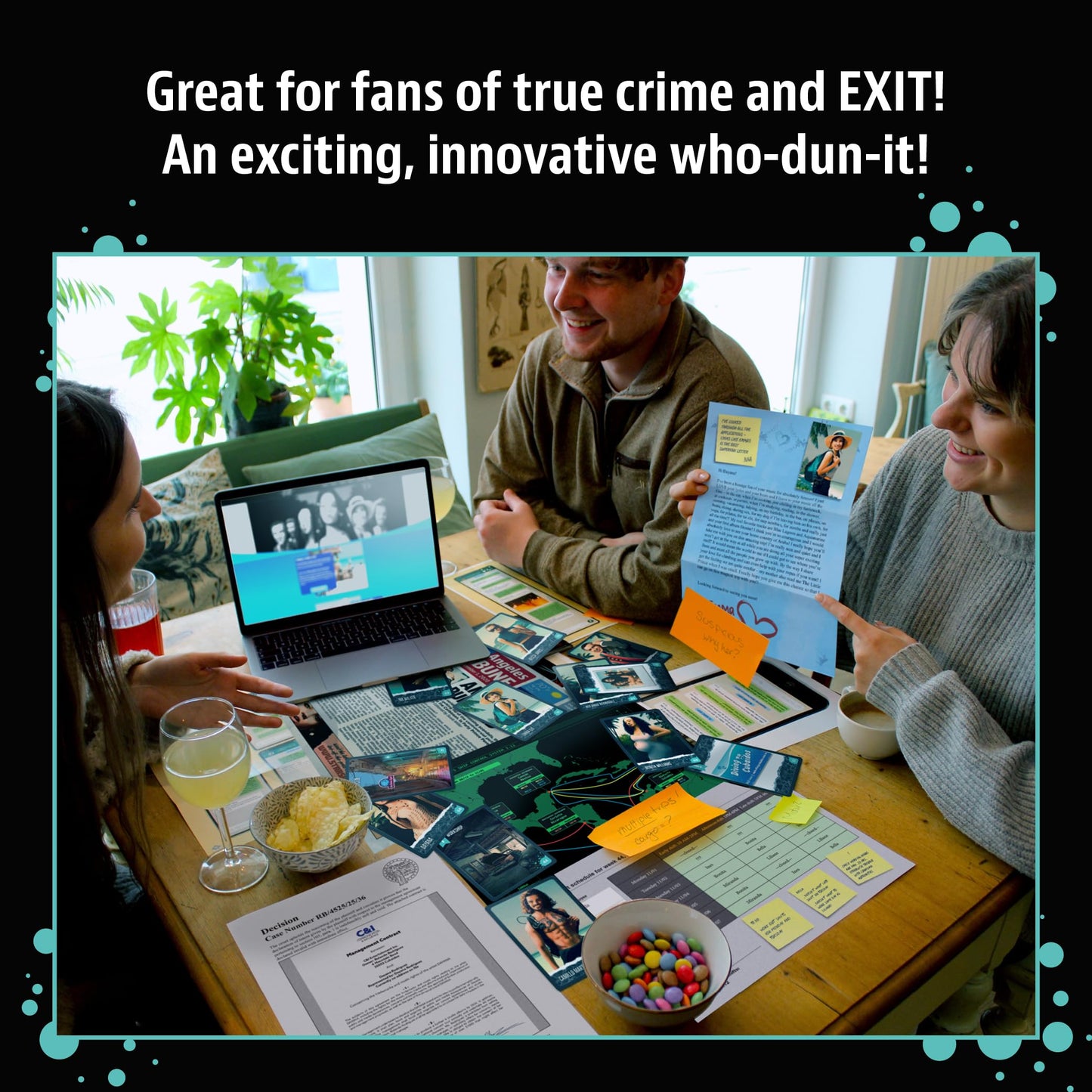 Thames & Kosmos Masters of Crime: Rapture – Immersive Narrative Crime Game