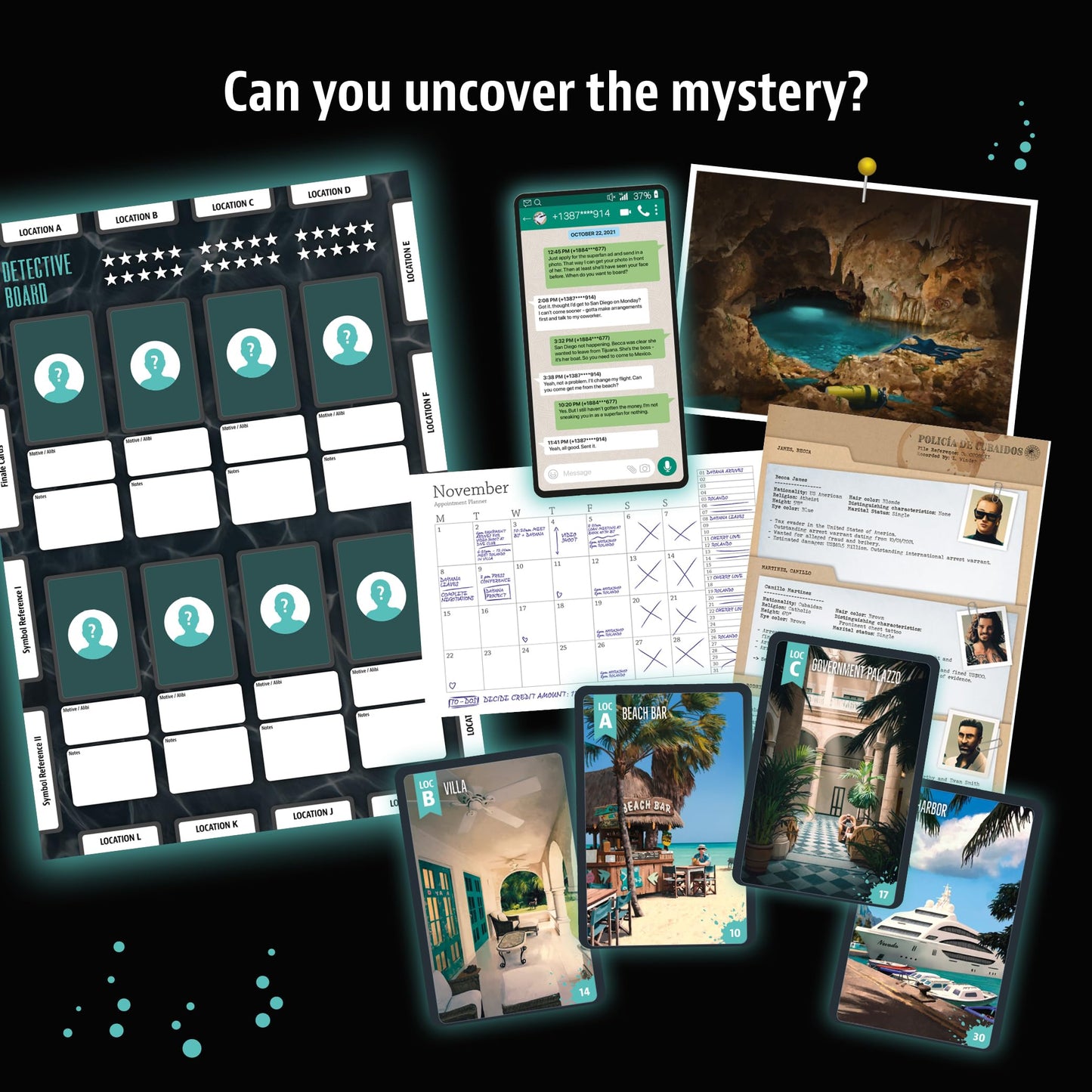 Thames & Kosmos Masters of Crime: Rapture – Immersive Narrative Crime Game