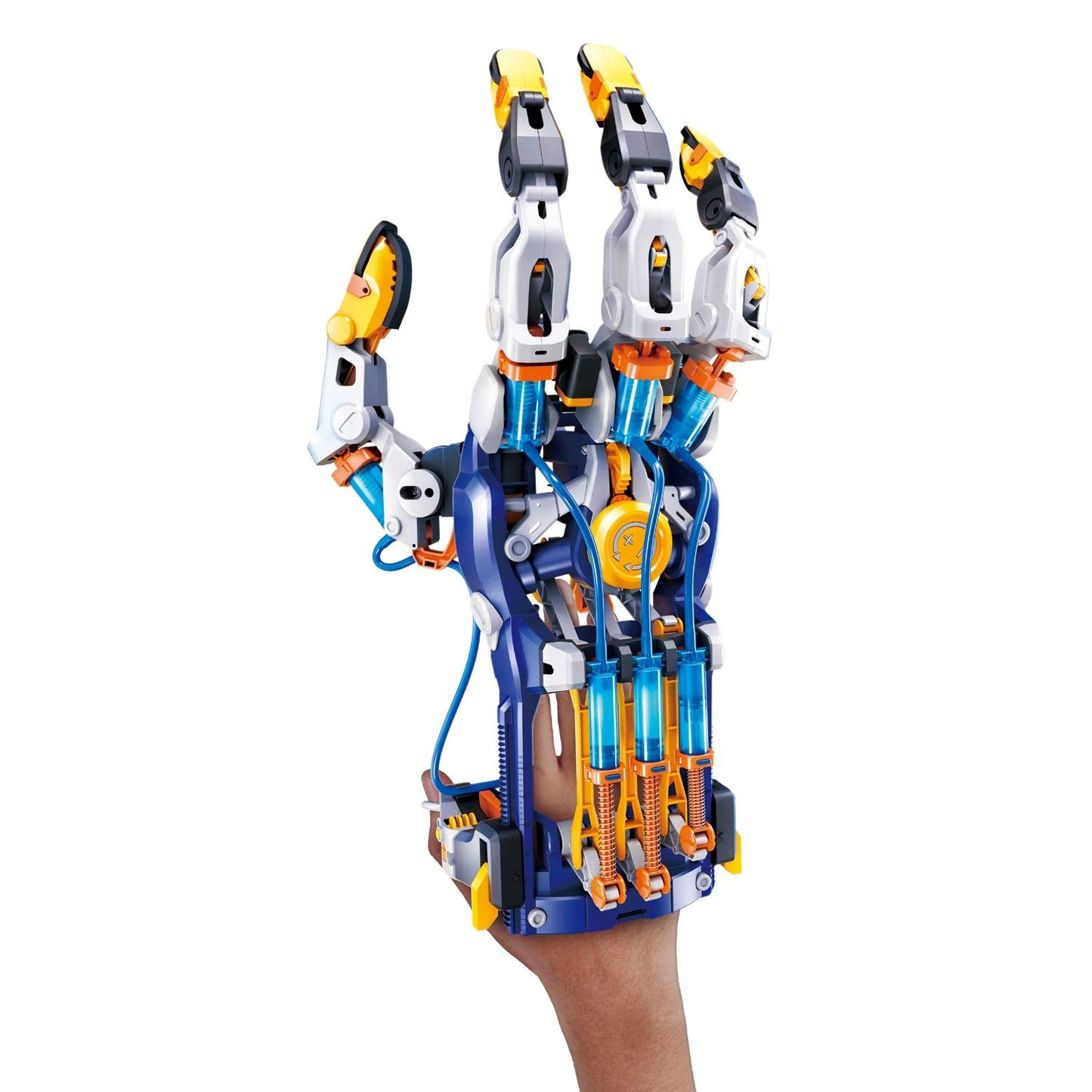 Thames & Kosmos Mega Cyborg Hand STEM Kit | Giant Hydraulic Hand for Pneumatic Learning